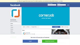 
                            9. CornerJob - Home | Facebook