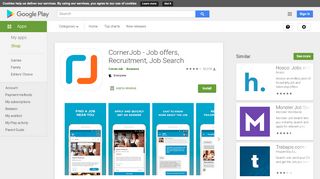 
                            9. CornerJob - Offerte di Lavoro e Recruiting - App su Google Play