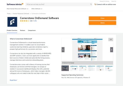 
                            13. Cornerstone OnDemand Software - 2019 Reviews & Pricing