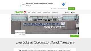 
                            6. Coronation Fund Managers Jobs and Vacancies - Careers24