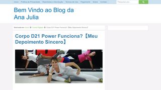 
                            11. Corpo D21 Power Funciona?【Meu Depoimento Sincero】