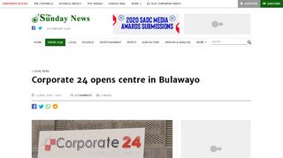
                            3. Corporate 24 opens centre in Bulawayo | The Sunday News