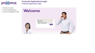 
                            3. Corporate Applications Login - Proximus