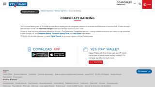 
                            4. Corporate Banking India - YES BANK Corporate Banking Services