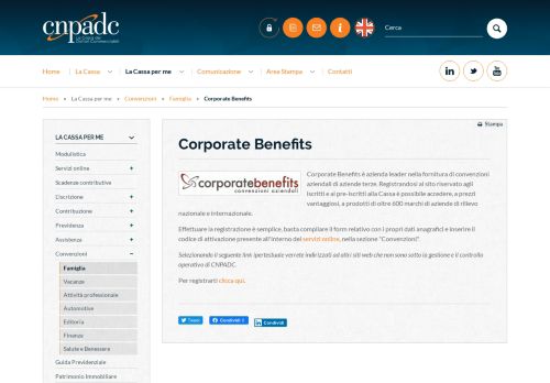 
                            9. Corporate Benefits | CNPADC