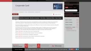 
                            6. Corporate Card - Corporate Card Online at IndusInd Bank