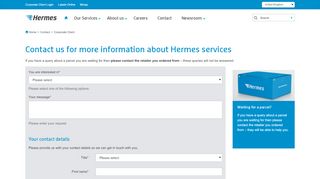 
                            10. Corporate Client Contact | Hermes