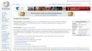 
                            9. Corporate Express - Wikipedia