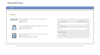 
                            7. Corporate Focus Log In