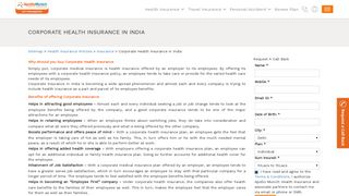 
                            8. Corporate Health Insurance, Corporate Medical Insurance ...
