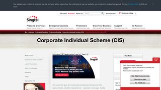 
                            5. Corporate Individual Scheme (CIS) | Business | Singtel