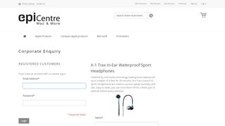 
                            12. Corporate Login - EpiCentre