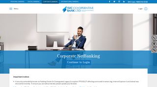 
                            1. Corporate Netbanking - SVC Bank