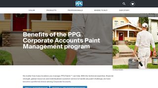 
                            8. Corporate Painter Account Benefits - PPG Paints