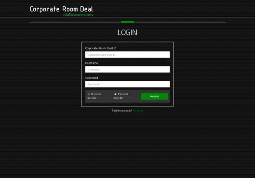 
                            2. Corporate Room Deal