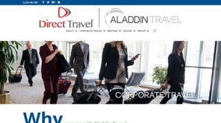 
                            2. Corporate Travel - Aladdin Travel