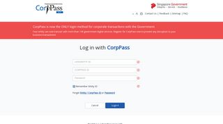 
                            3. CorpPass Login - ip2.sg