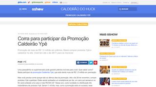 
                            12. Corra para participar da Promoção Caldeirão Ypê - notícias em ...