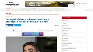 
                            9. Corregedoria lança software que integra processos de todos os ...