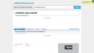 
                            3. correio.jbs.com.br at WI. Roundcube Webmail :: Welcome to ...