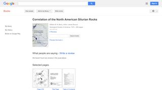 
                            10. Correlation of the North American Silurian Rocks - Google የመጽሃፍት ውጤት