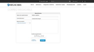
                            6. Correo Megacable - Megacable