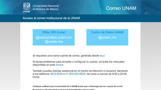 
                            10. Correo UNAM