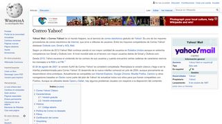 Correo Yahoo! - Wikipedia, la enciclopedia libre