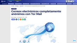 
                            9. Correos electrónicos completamente anónimos con Tor Mail