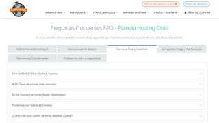 
                            10. Correos, mail, webmail | Alojamiento Web en Chile | Hosting