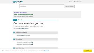 
                            1. Correosdemexico.gob.mx link, html source & readability review