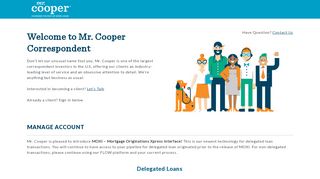 
                            3. Correspondent - Mr. Cooper