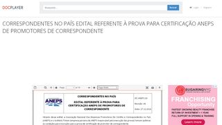 
                            13. correspondentes no país edital referente à prova para certificação ...