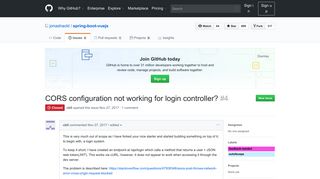
                            7. CORS configuration not working for login controller? · Issue #4 ...