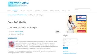 
                            6. Corsi FAD gratis di Cardiologia - Infermieri-Attivi
