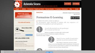 
                            3. CORSI ON LINE per esplicare l'obbligo formativo alla ... - Azienda Sicura