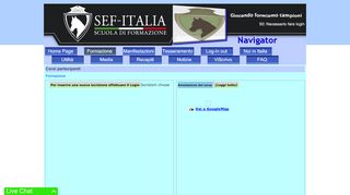 
                            10. Corsi partecipanti - SEF Navigator - SEF Italia