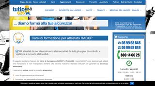 
                            4. Corsi per Alimentaristi - Tutto626.it