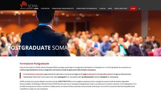 
                            6. Corsi Postgraduate SOMA Osteopatia Milano | SOMA OSTEOPATIA