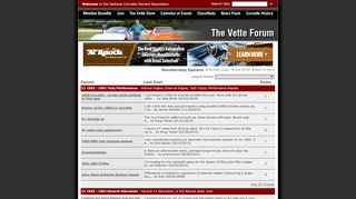 
                            7. Corvette Forum | National Corvette Owners Association