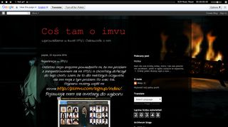 
                            9. Coś tam o imvu: Rejestracja w IMVU.