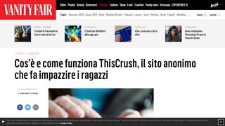 
                            6. Cos'è e come funziona ThisCrush, il sito anonimo che fa impazzire i ...