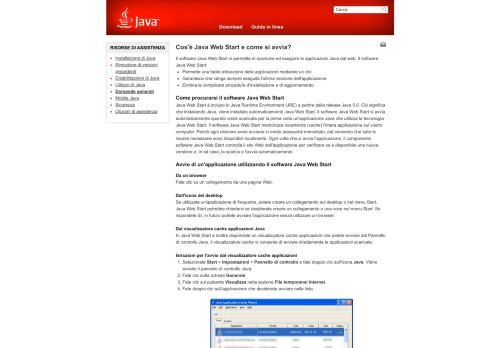 
                            13. Cos'è Java Web Start e come si avvia?