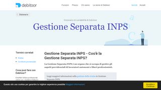 
                            13. Cos'è la Gestione Separata INPS? | Debitoor