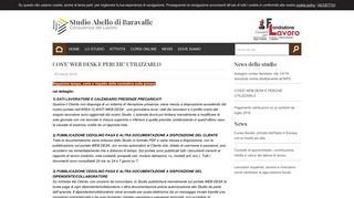 
                            7. COS'E' WEB DESK E PERCHE' UTILIZZARLO - Studio Abello