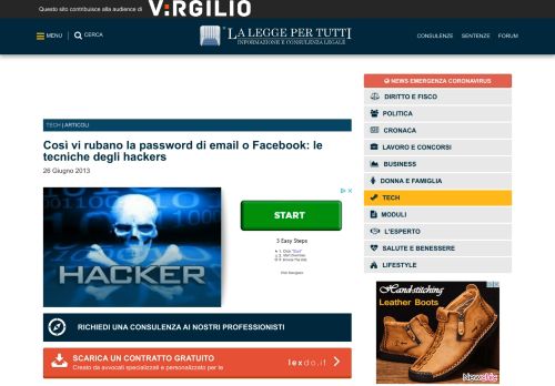 
                            13. Così vi rubano la password di email o Facebook: le tecniche degli ...