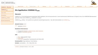 
                            7. COSMAS II - Die COSMAS II-Anwendung COSMAS II/web