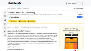 
                            8. Cosmo Centre | IELTS Coaching in trivandrum-city, trivandrum ...