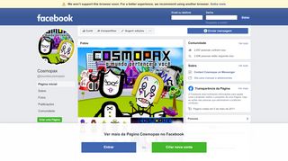 
                            12. Cosmopax - Página inicial | Facebook