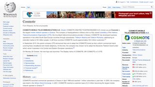 
                            11. Cosmote - Wikipedia